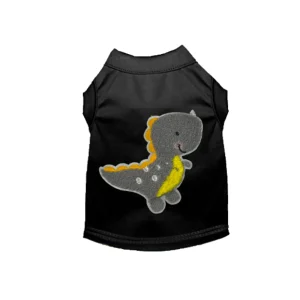Baby Dino Tee - Embroidered Dinosaur Dog Shirt