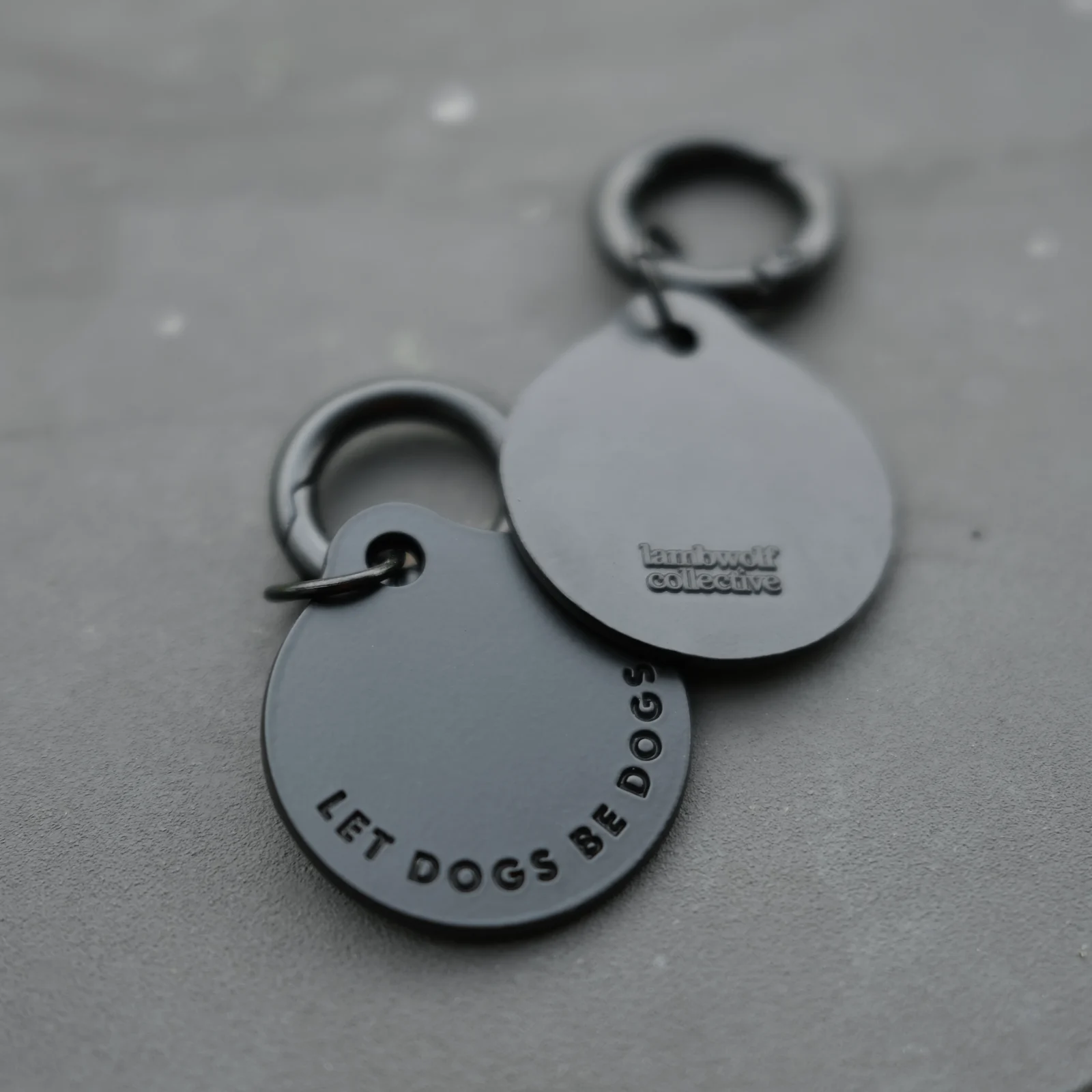 LET DOGS BE DOGS DOG TAG - Image 2