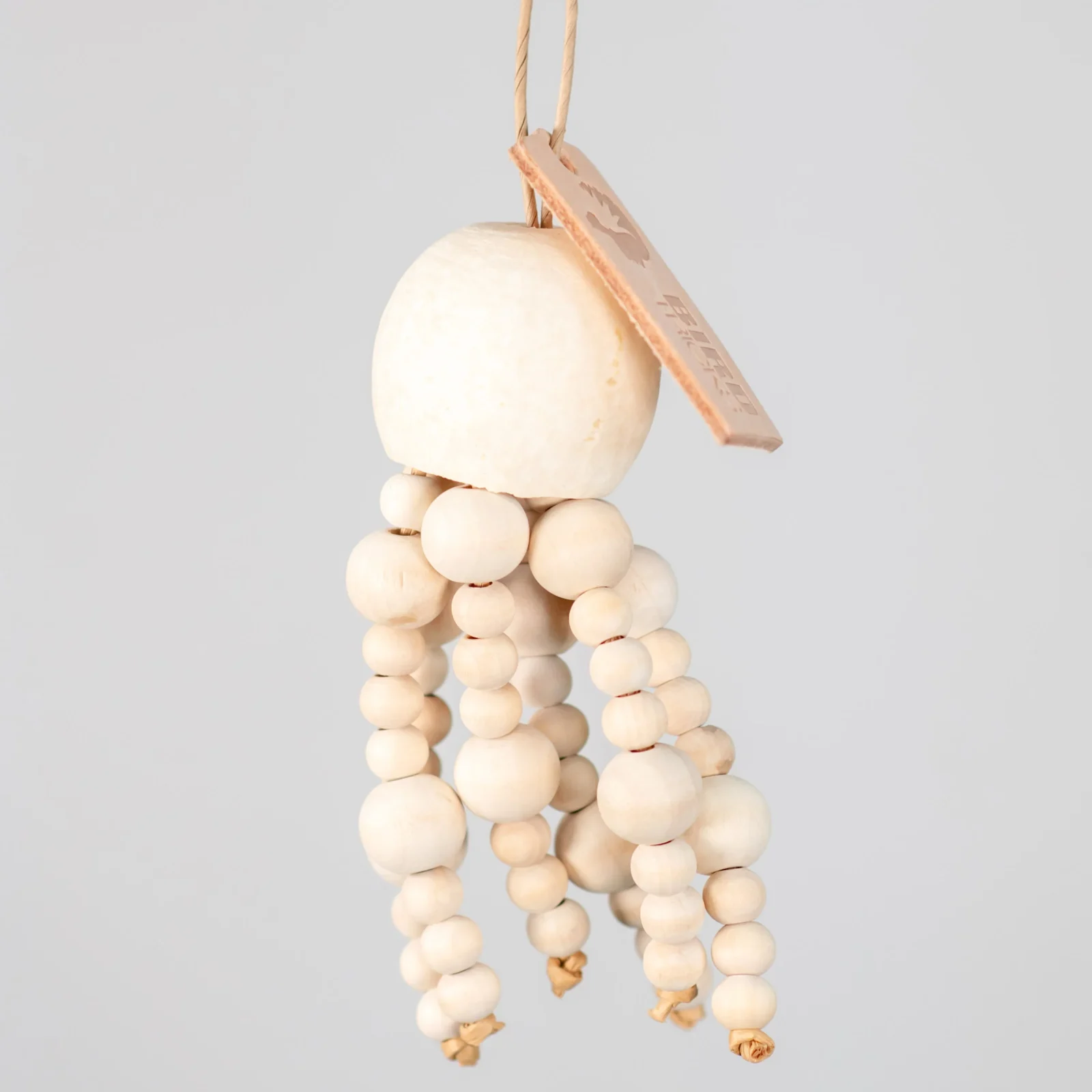 Beaded Bell - Small Chunky Bird Toy