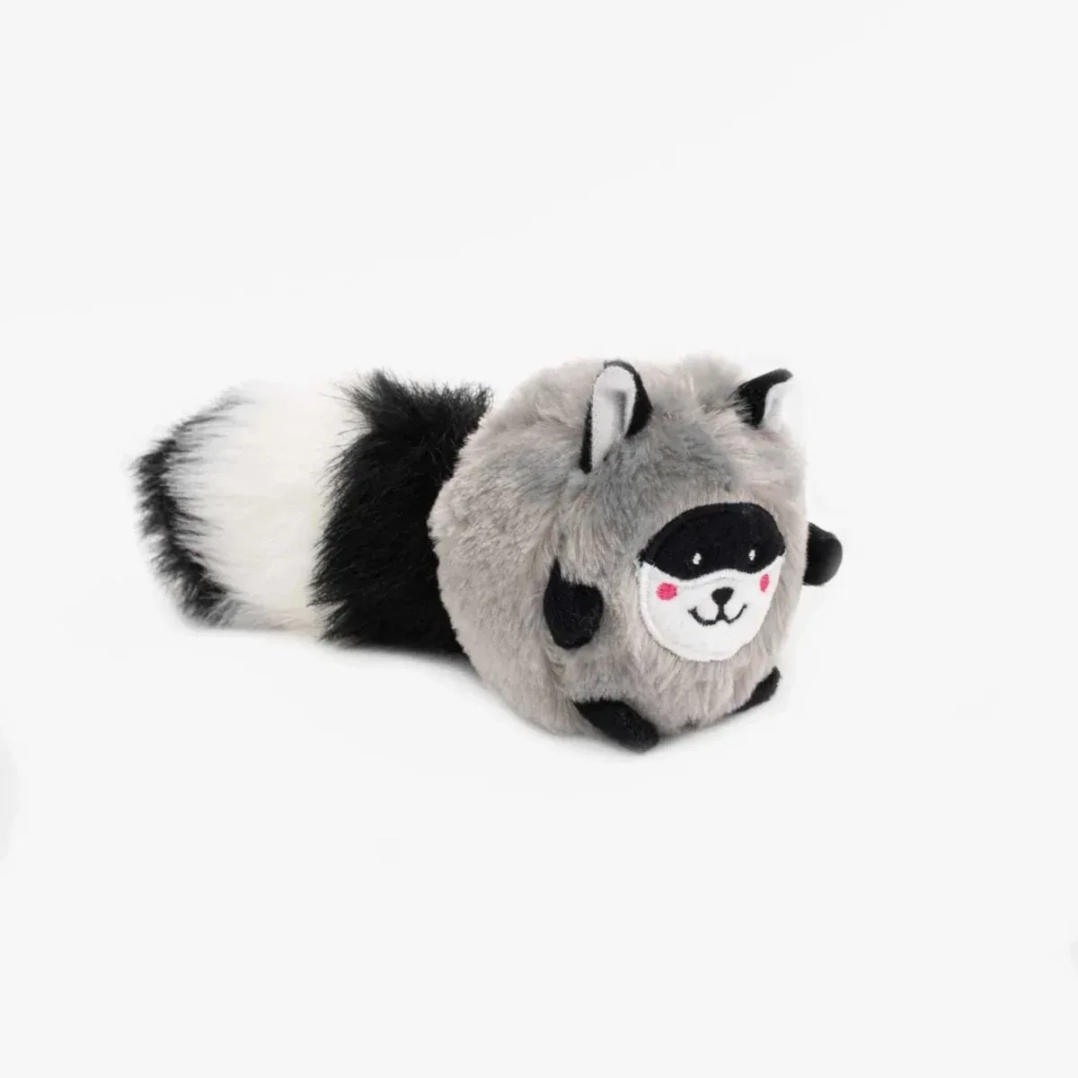 ZippyPaws Bushy Throw - Raccoon - Image 2