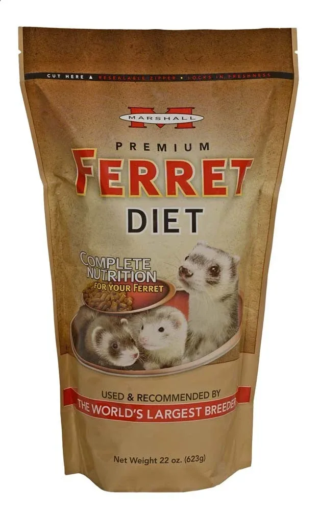 Marshall Pet Products Premium Ferret Diet Dry Food, 22 oz