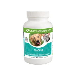 Only Natural Pet Ubiquinone CoQ10 Supplement for Dogs & Cats