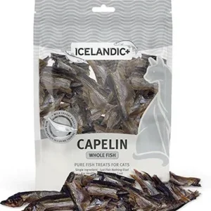 Icelandic Capelin Whole Fish & Pieces Cat Treats, 1.5 oz