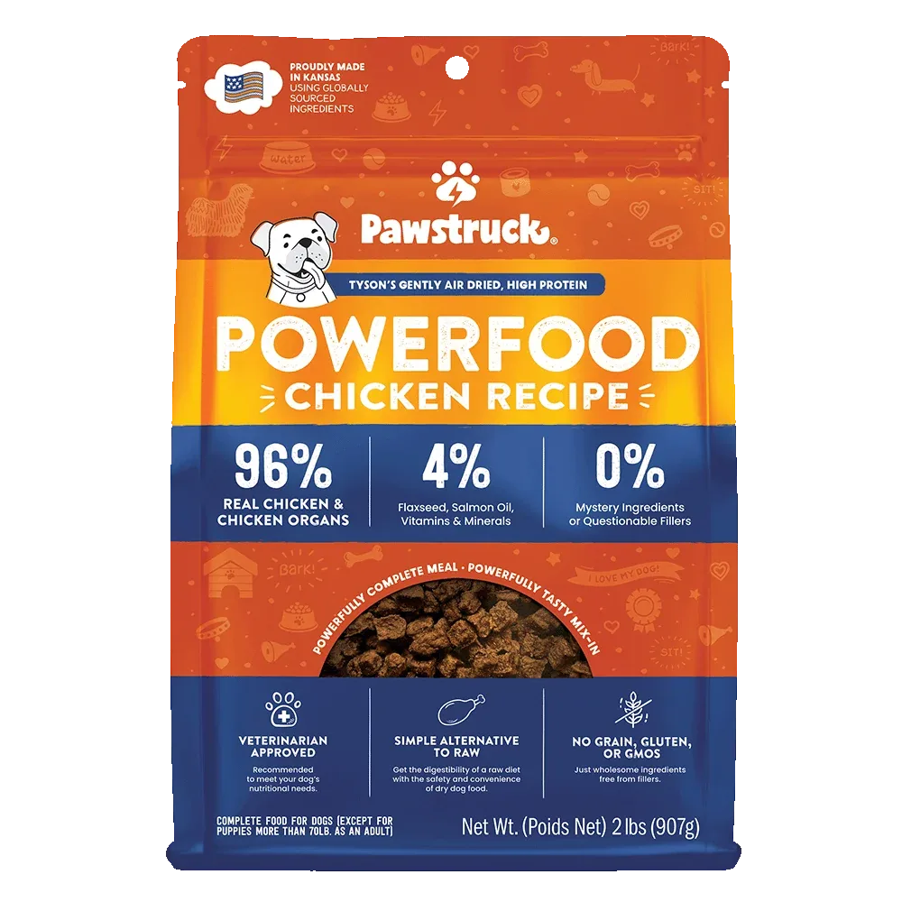 Air Dried Dog Food, Chicken Recipe