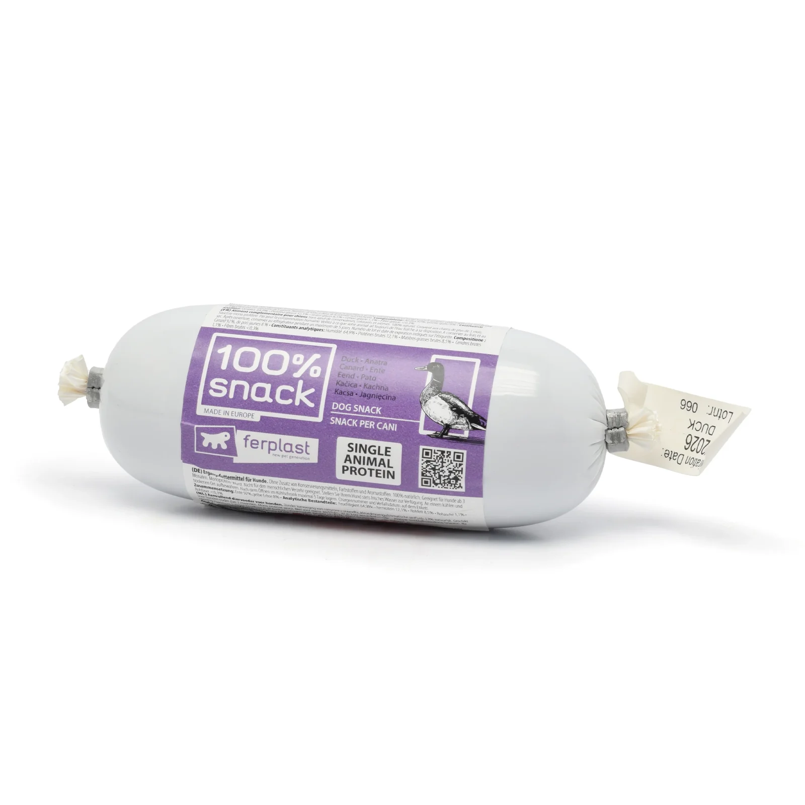 100% SNACK DUCK SAUSAGE