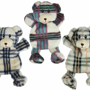 Multipet Berman Bears Plush Dog Toy Assorted 15 in