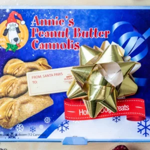 Annie's Holiday Peanut Butter Cannolis - One Dozen