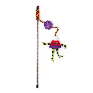 Quirky Kitty® Dancing Candy Corn Wand Cat Toy