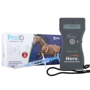 Hero Scanner + Temp and ProID ISO Microchip + Temp 5ct