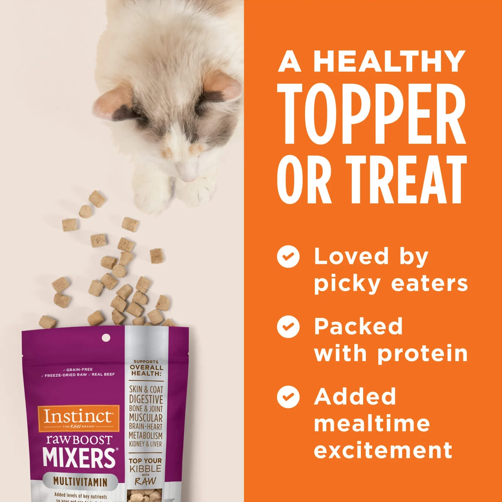 Instinct Raw Boost Mixers Multivitamin Topper for Cats - Image 2