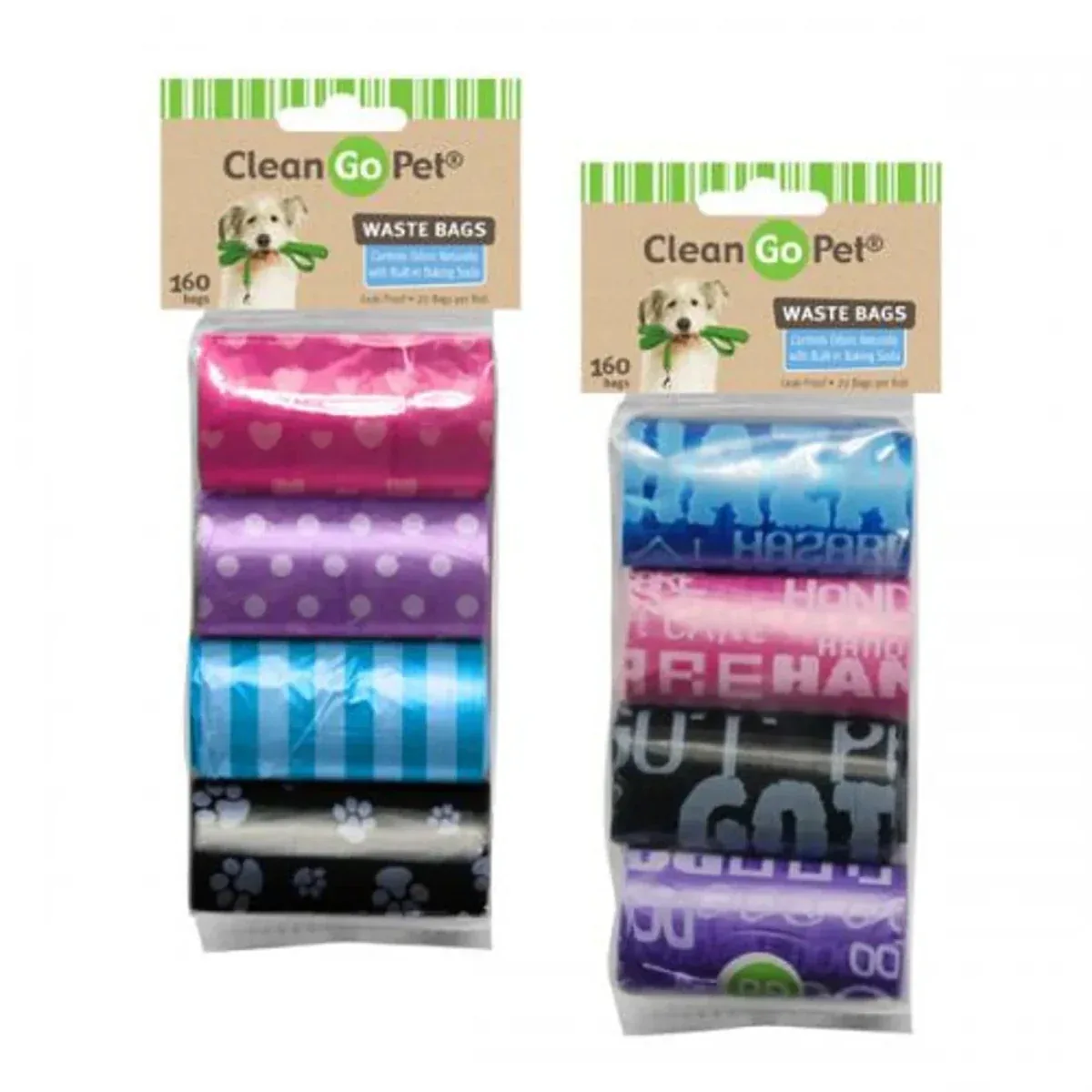 Clean Go Pet Waste Bags 8 Rolls Classic - Image 2