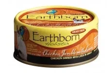 Earthborn Holistic Grain-Free Chicken Jumble with Liver Wet Cat Food 5.5 oz 24 ct