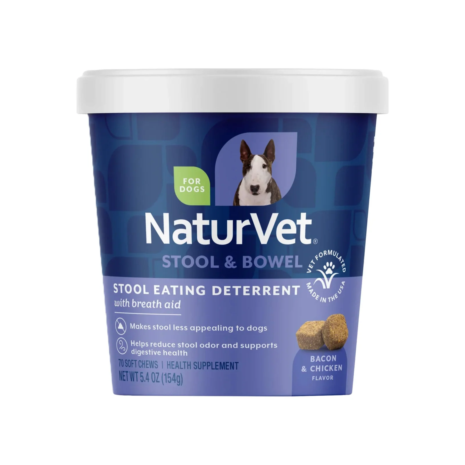 NaturVet Stool Eating Deterrent & Breath Aid for Dogs - Image 2