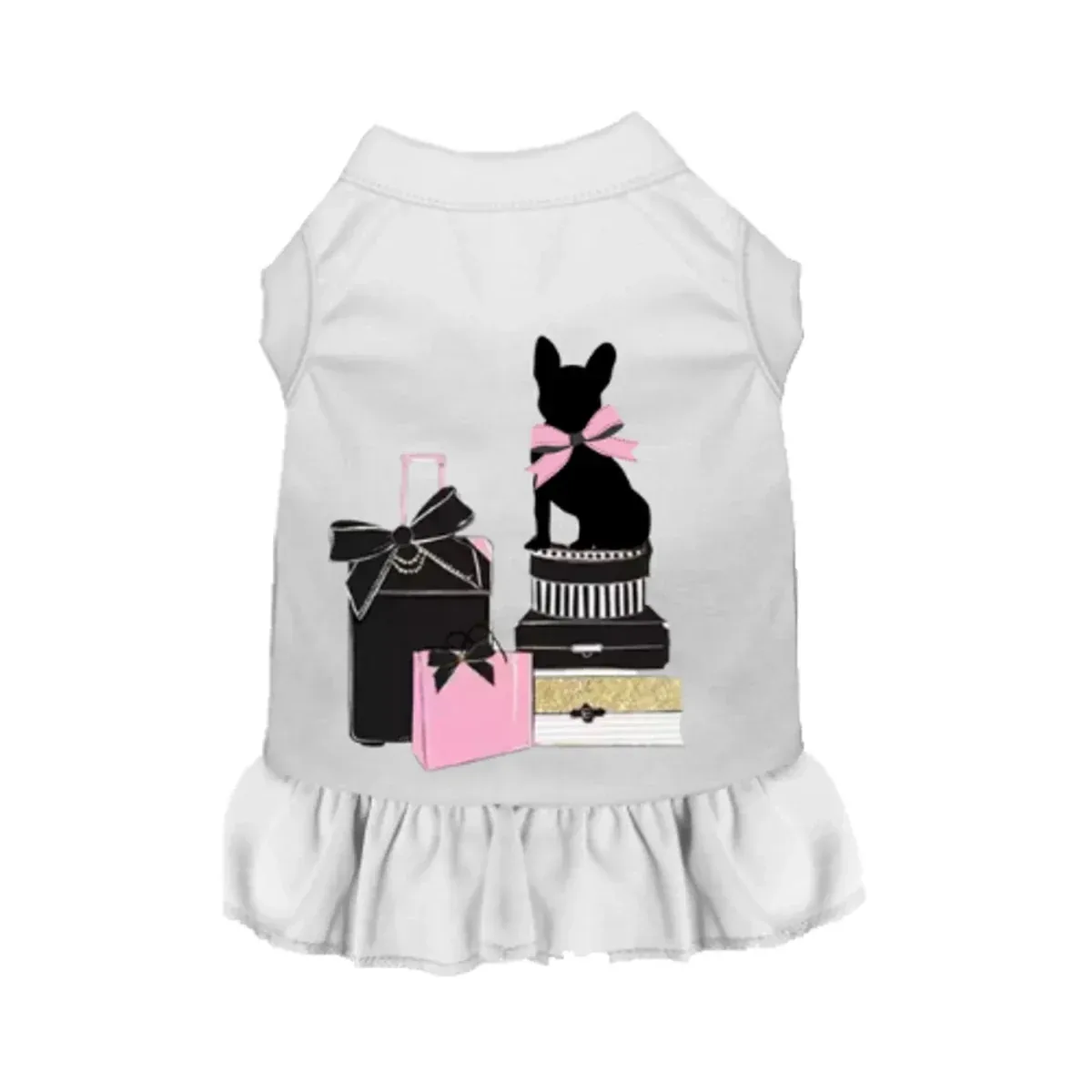Bark Fifth Avenue Travel Fancy Frenchie Dog Tee & Dress - 1 ct
