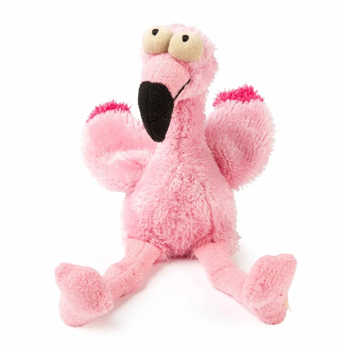 FuzzYard Dog Toy Neighborhood Nasties Flo the Flamingo Large - Image 2