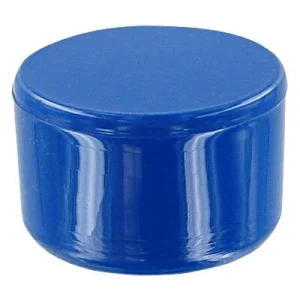 1 in. External PVC Flat End Caps, Furniture Grade