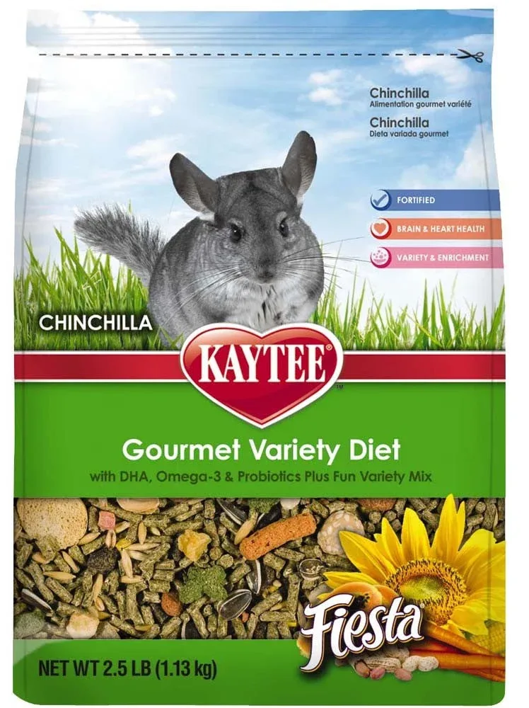 Kaytee Fiesta Chinchilla Food 2.5 lb