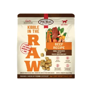 Primal Kibble in the Raw Freeze Dried Dog Food