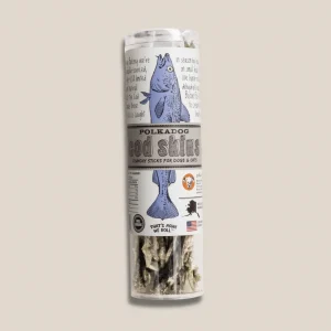 Wild Alaskan Cod Skin Jerky 2.5oz