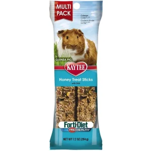 Kaytee Treat Stick Honey Flavor Guinea Pig Value Pack, 7.2 oz