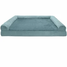 FurHaven Plush & Suede Pillow Sofa Pet Bed - Deep Pool (Jumbo) - Image 2