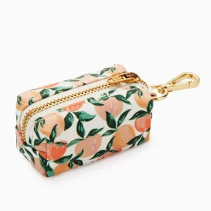 Clip-on Leash Fabric Waste Bag Dispenser