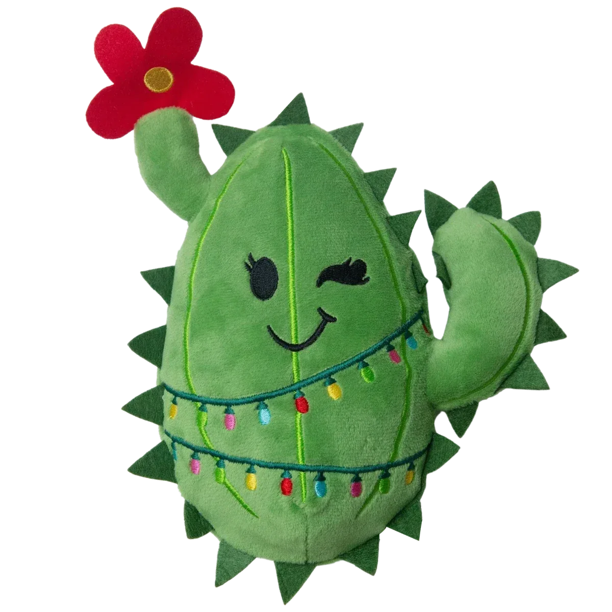 SnugArooz Cactus with Christmas Lights - Image 2