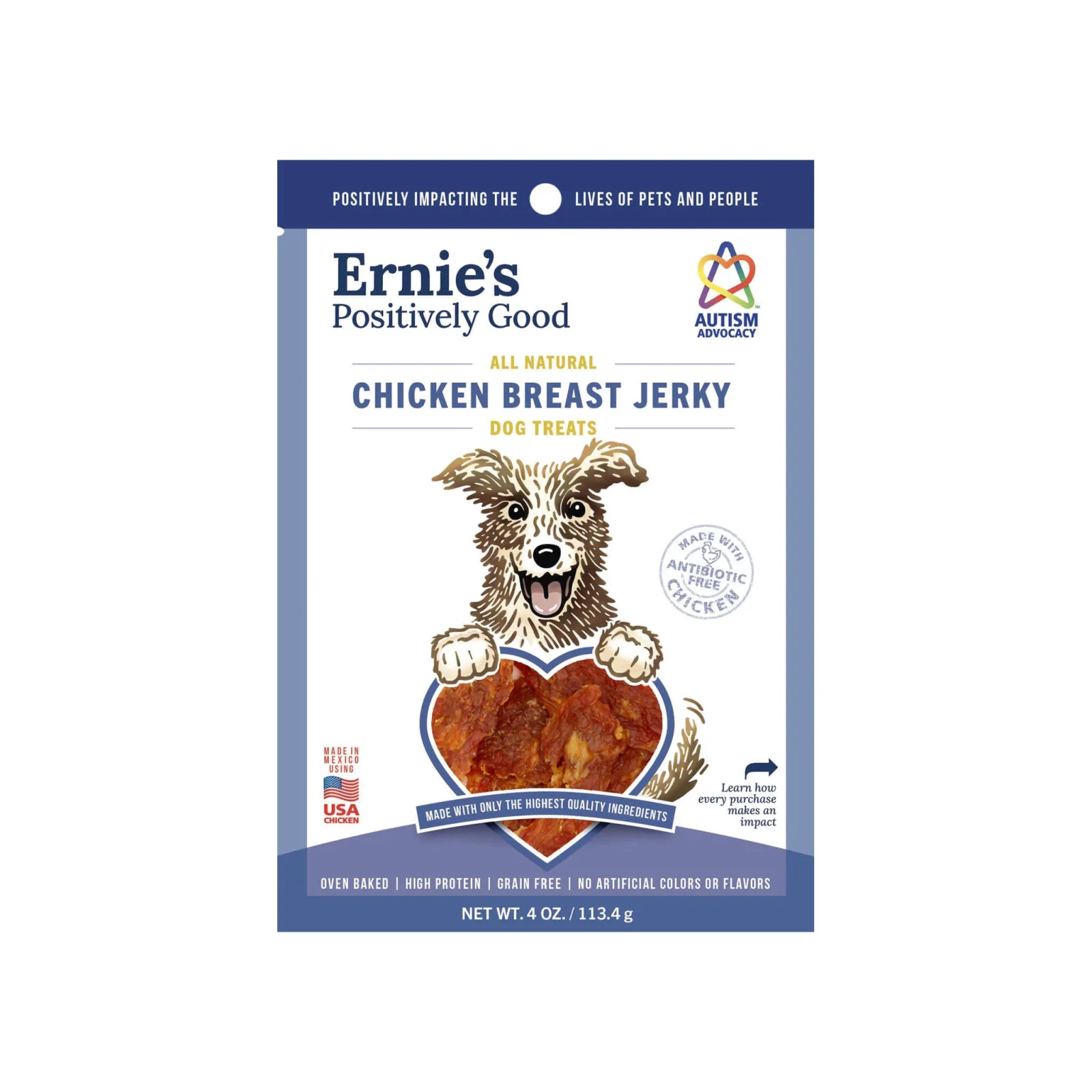 Ernie's Positively Good Jerky Dog Treats - Image 2