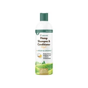 NaturVet Hemp Shampoo & Conditioner 2-in-1 for Dogs