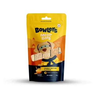 Bowlers Peanut Butter Flavour Meat Bars Dog Treats