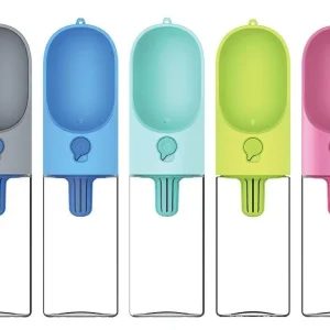 PETKIT ® Eversweet Travel 'One Touch' Filtered Carbonated Handheld Pet Dog Cat Dispensing Drinking Waterer Water Feeder