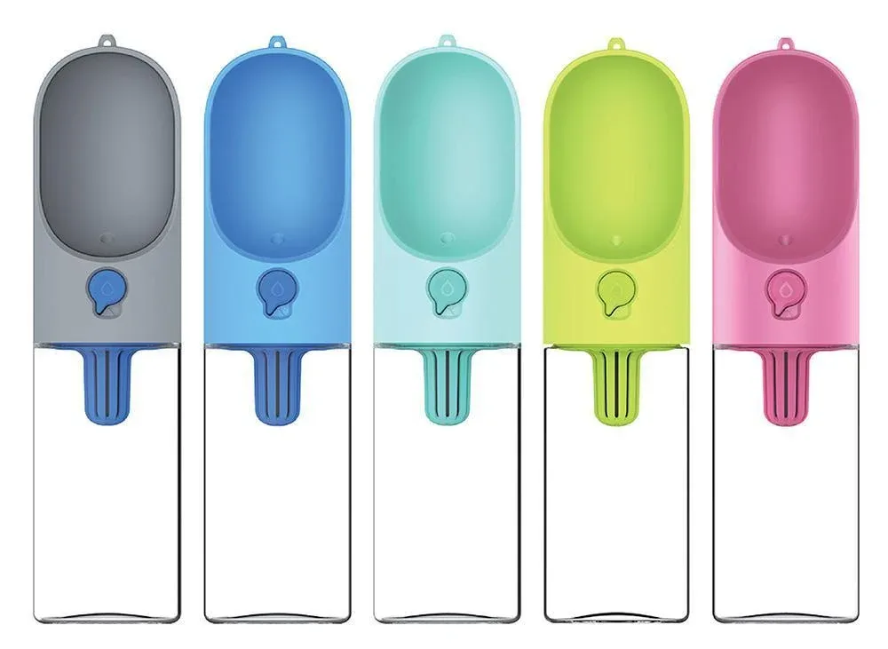 PETKIT ® Eversweet Travel 'One Touch' Filtered Carbonated Handheld Pet Dog Cat Dispensing Drinking Waterer Water Feeder