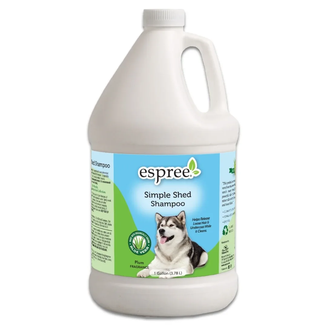 Espree Simple Shed Shampoo, 1 Gallon