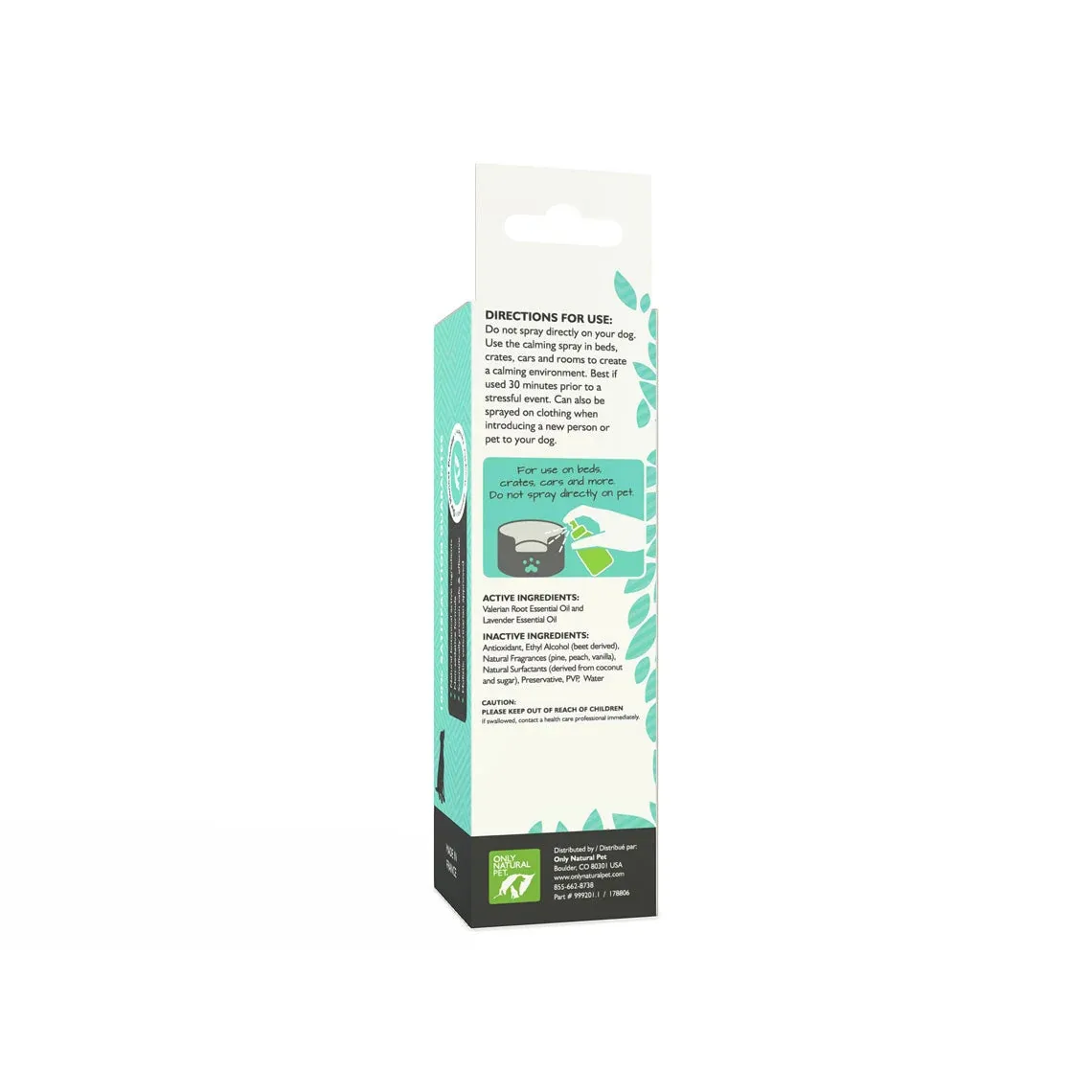 Only Natural Pet Just Relax Botanical Calming Spray for Dogs - Image 2