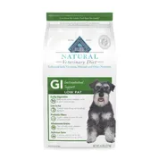 BLUE Natural Veterinary Diet GI Gastrointestinal Support Low Fat Dry Dog Food
