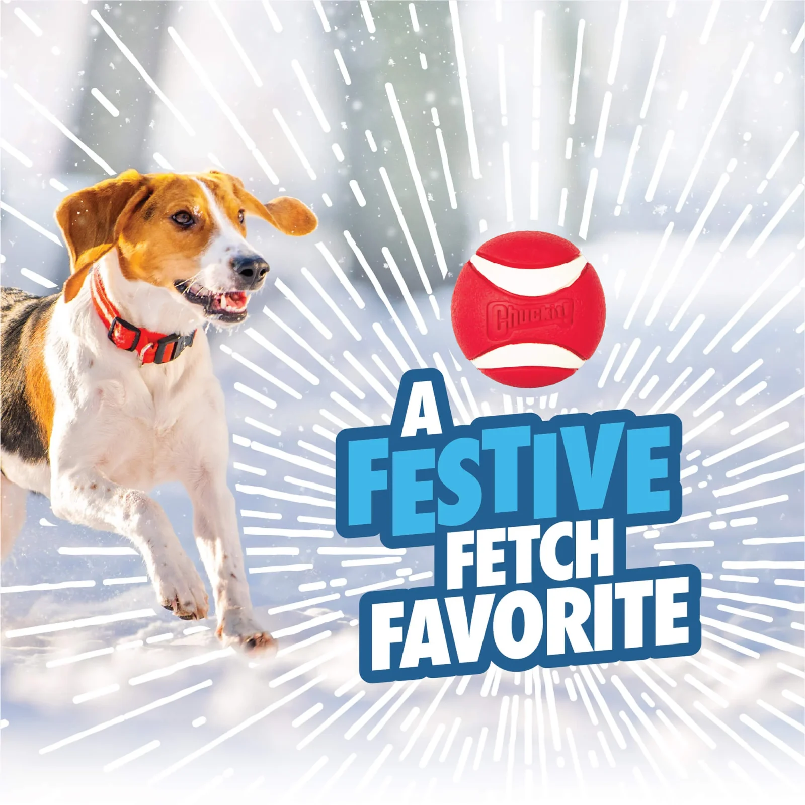 Chuckit!® Holiday Ultra Ball Dog Toy - Image 2