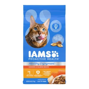IAMS ProActive Health Healthy Enjoyment Dry Cat Food Chicken & Salmon 6 lb