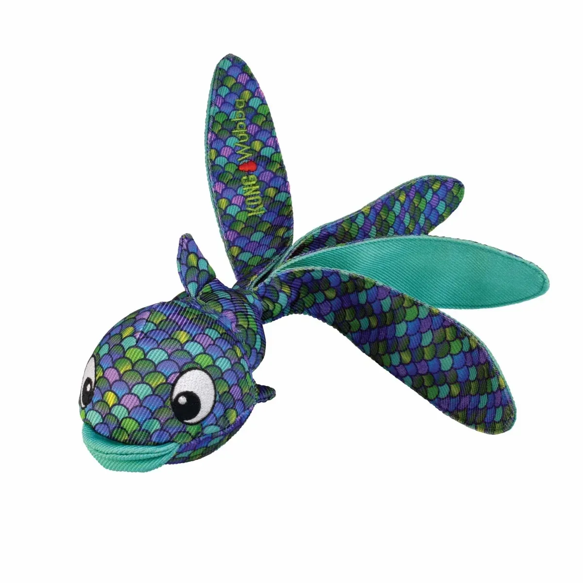 KONG Wubba Finz Dog Tug Dog Toy, Blue