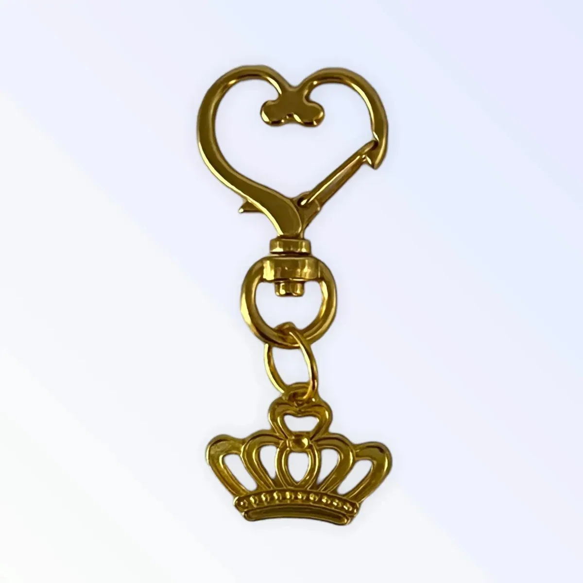 Gold Crown Dog Collar Charm - Image 2