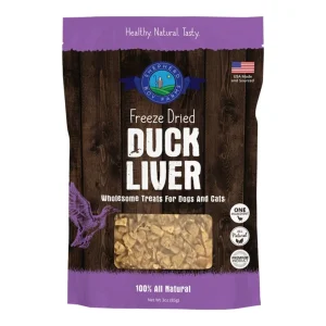 Shepherd Boy Farms Dog & Cat Freeze-Dried Duck Liver 3 oz