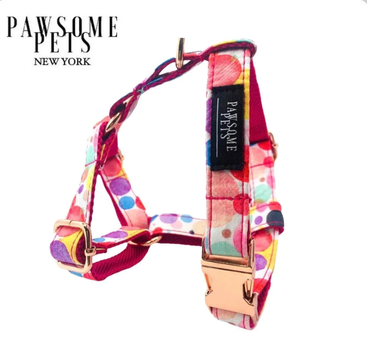 Step-in Dog Harness, Oh My Bubbles