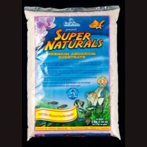 CaribSea Super Natural Aquascapes Aquarium Sand Crystal River, 5 lb each, Case of 5