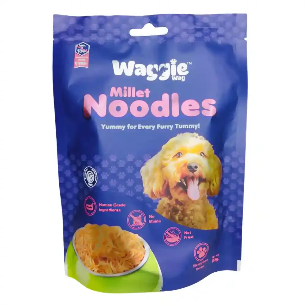 Waggie Wag Fish Millet Noodles for Dogs