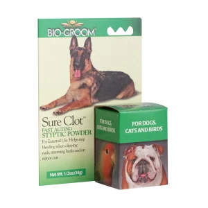 Case Pack – Sure-Clot Fast Acting Styptic Powder for Dogs