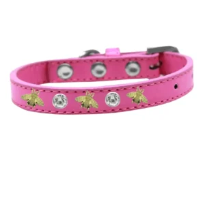 Studded Bee Dog Collar