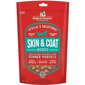 Stella & Chewy's Dog Solutions Skin and Coat Boost Lamb and Salmon 13 oz