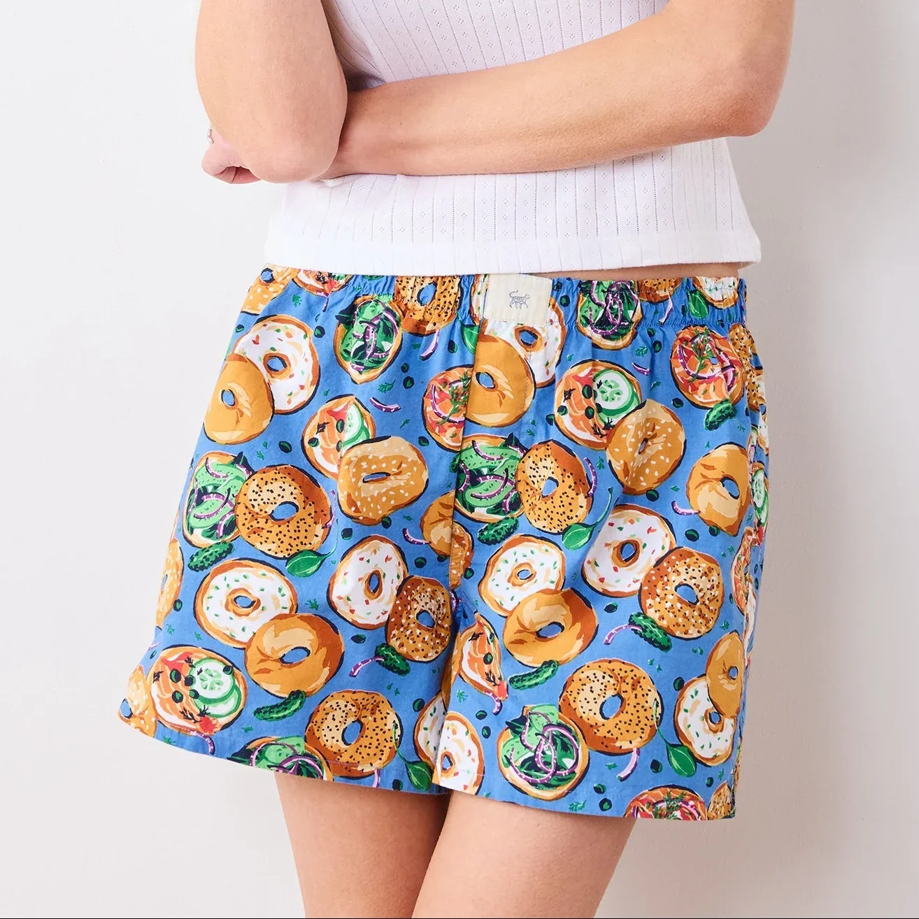 Printfresh Bagels & Schmear Boyfriend Boxer - Image 2