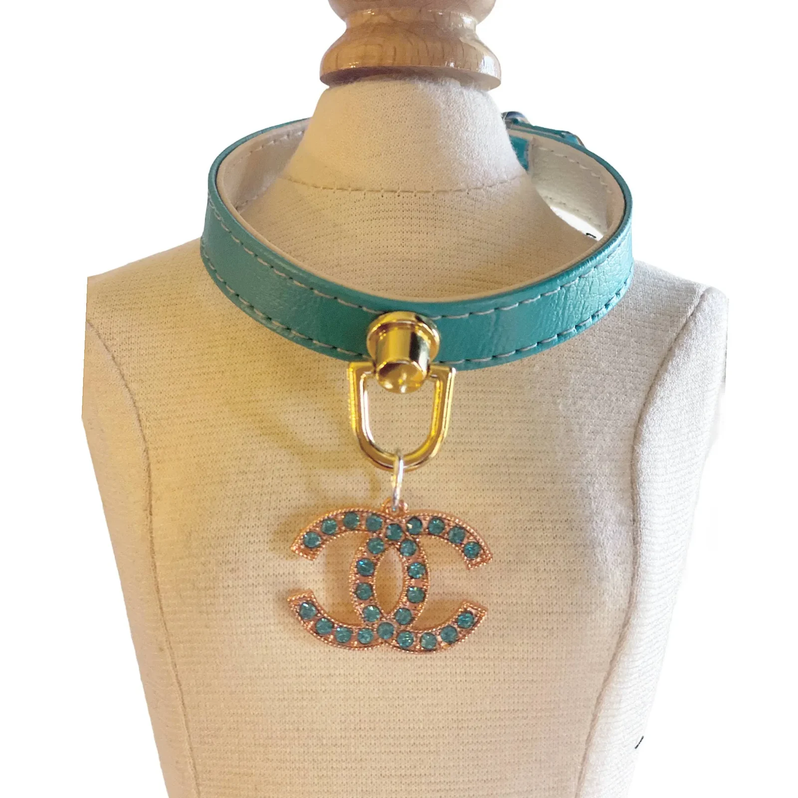 Azure CC Dog Collar - Image 2
