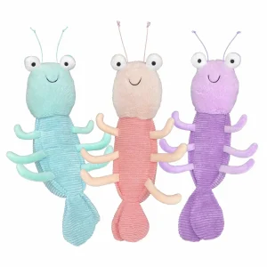 Multipet Margaritaville Jumbo Shrimp Plush Dog Toy Assorted 20 in
