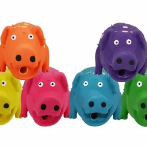 Multipet Globlets Latex Dog Chew Toy Assorted